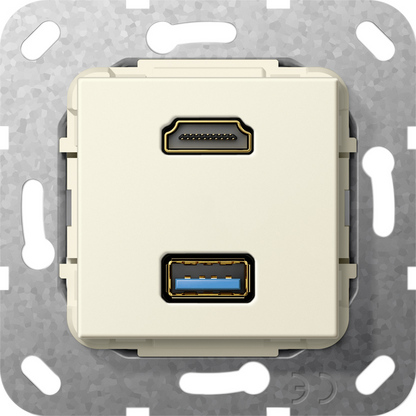 Gira Разъем HDMI, USB 3.0 A