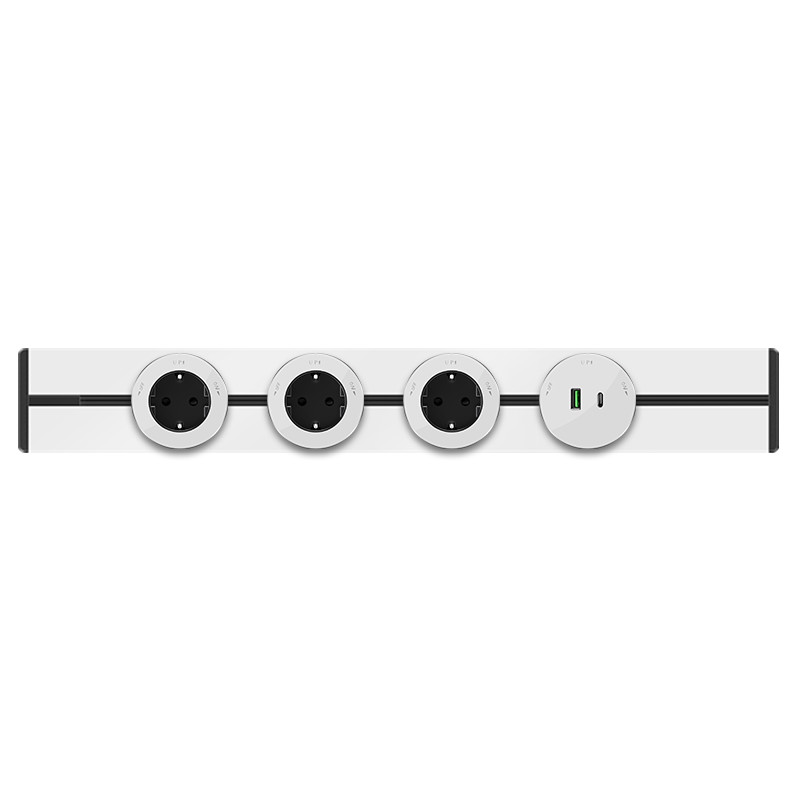 Systeme Electric MultiTrack Шина открытой установки трековой системы 120 см Белый