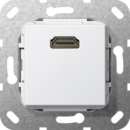 Gira S-55 Белый Разъем HDMI