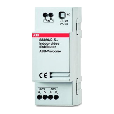 Этажный видеораспределитель, монтаж на DIN рейку ABB