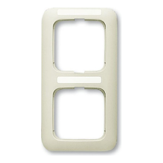 Рамка 2 поста ABB BUSCH-DURO, слоновая кость, 2CKA001725A1465