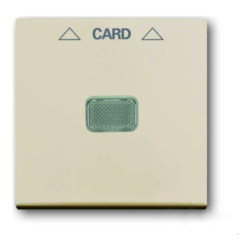 Накладка на карточный выключатель ABB BASIC55, слоновая кость, 2CKA001710A3865