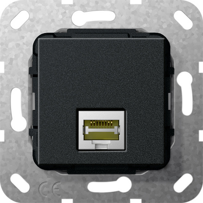 Gira Разъем MJ RJ45 Cat 6A 10 GB LSA Plus