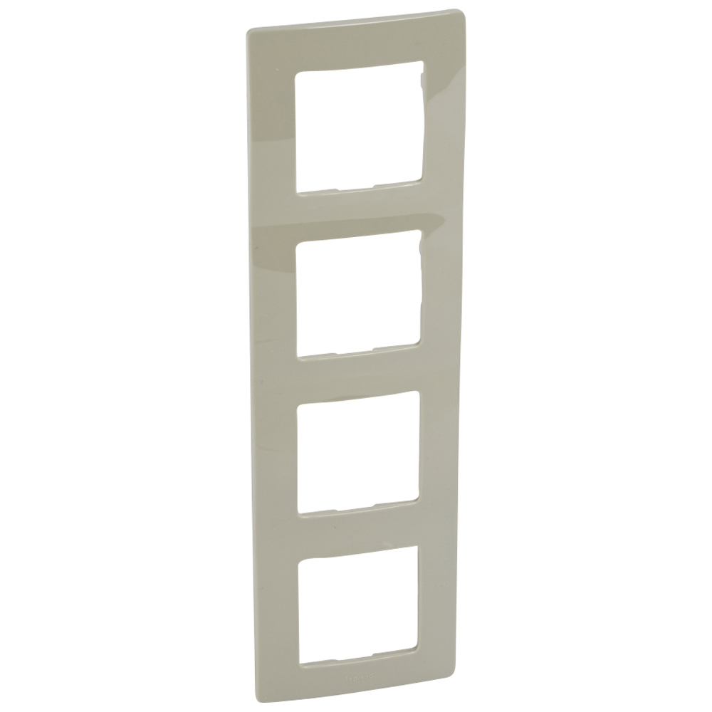 4 GANGS PLATE TAUPE